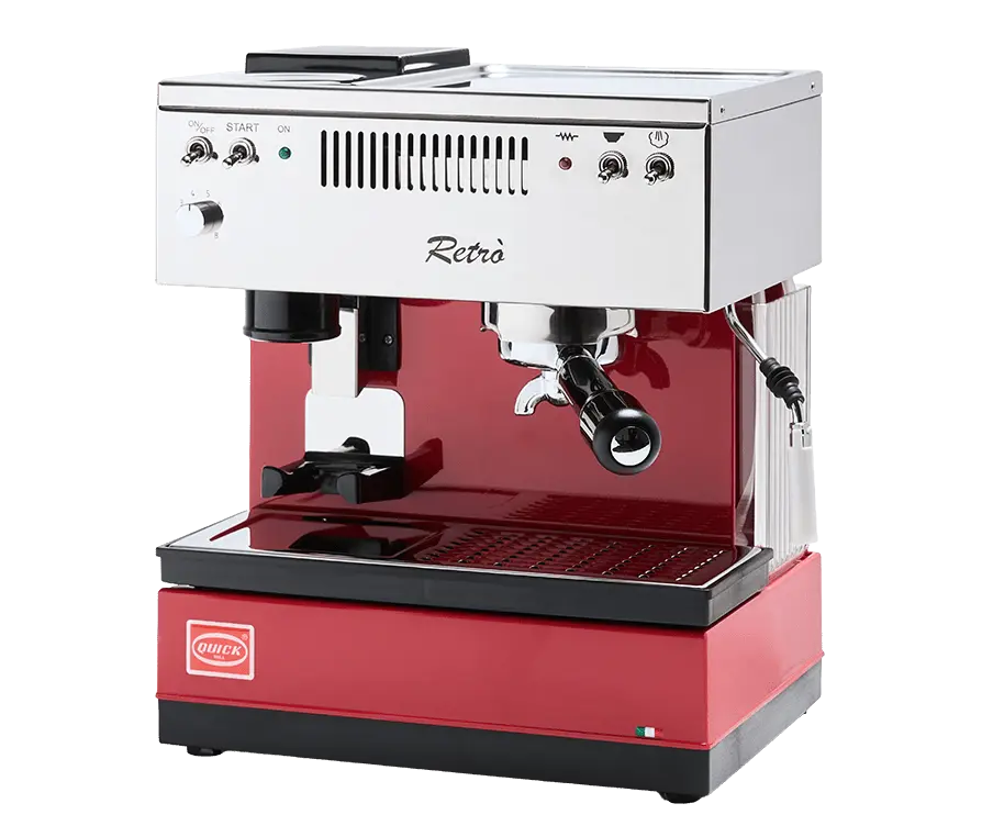 Quick Mill Retrò - Kompakt retro espressomaskin med kvern - Barista og Espresso