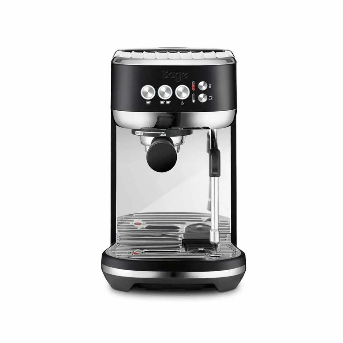 Sage Bambino Plus-Espressomaskin-Sage Renoverte-Svart-Som Ny-Barista og Espresso