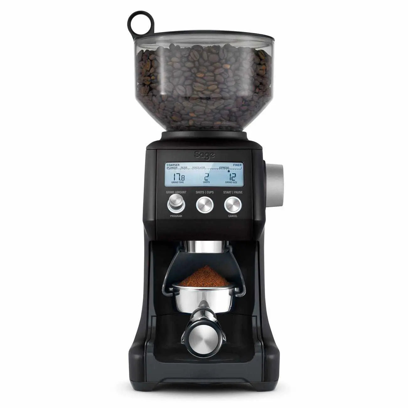 Sage SMART Grinder Pro kaffekvern - Sage renovert - svart - som ny - barista og Espresso