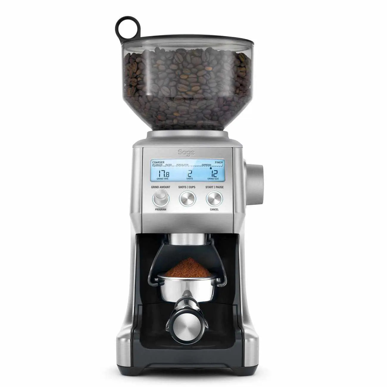 Sage SMART Grinder Pro kaffekvern - Sage renovert - Rustfritt stål - Som ny - Barista og Espresso