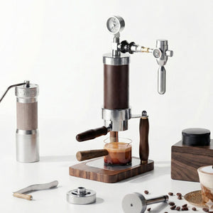 Aleman Nomad Hybrid Bærbar espressomaskin | Manuell og pneumatisk 2-i-1