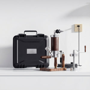Aleman Nomad Hybrid Bærbar espressomaskin | Manuell og pneumatisk 2-i-1