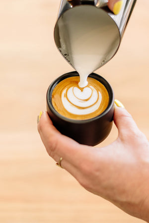 Serie 1-espressomaskin og kaffetrakter – svart