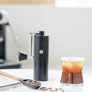 Kaffekvern C5 ESP, svart, sammenleggbart håndtak