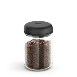 Glassbeholder med elektrisk vakuumlås for kaffebønner, del av Fellow, EspressoGear, Oppbevaring, alt om kaffe