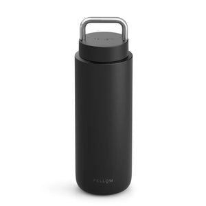 Svart isolert termokopp med håndtak for bærbar drikke, del av Fellow, Take away, Bestselger, alt om kaffe.