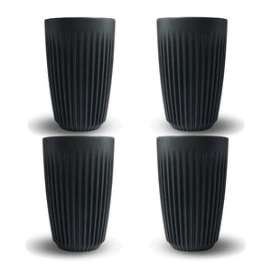 Kopp 12oz Kullfarge 4 stk - Huskee HUSKEE