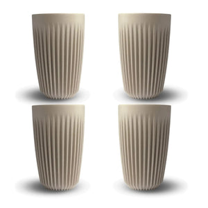 Kopp 12oz Naturlig 4 stk - Huskee HUSKEE