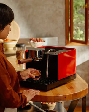 Serie 1-espressomaskin og kaffetrakter – svart