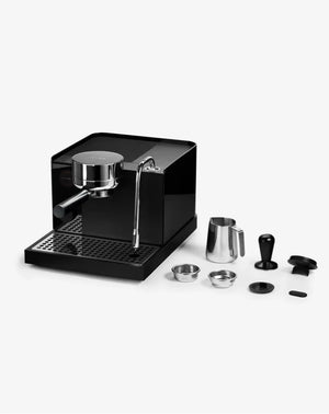 Serie 1-espressomaskin og kaffetrakter – svart
