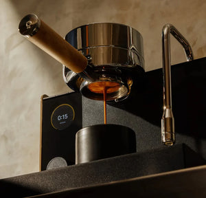 Serie 1-espressomaskin og kaffetrakter – svart