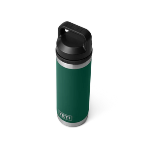 Rambler Chug-flaske 18 oz / 530 ml – svart skoggrønn