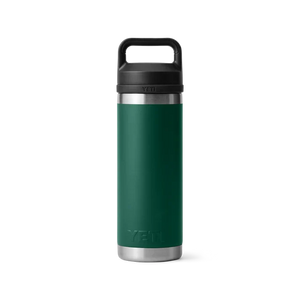 Rambler Chug-flaske 18 oz / 530 ml – svart skoggrønn