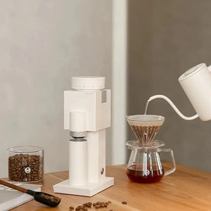 Bricks elektrisk kaffekvern - 01S hvit TIMEMORE