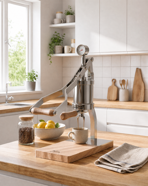 Aleman 2 manuell espressomaskin | PID temperaturkontroll og 58 mm pro-gruppe