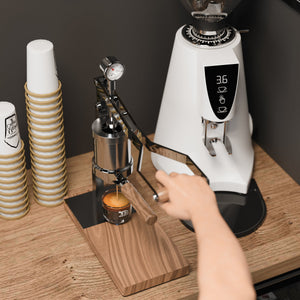 Aleman 2 manuell espressomaskin | PID temperaturkontroll og 58 mm pro-gruppe