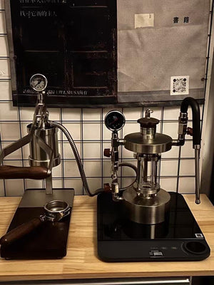 Aleman 2 manuell espressomaskin | PID temperaturkontroll og 58 mm pro-gruppe