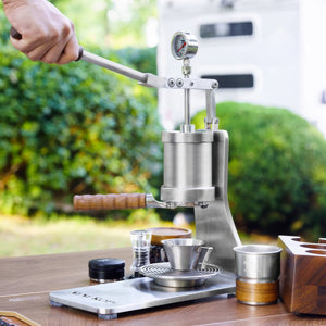 Aleman Sniper espressomaskin med manuell spak | Precision Tower i rustfritt stål