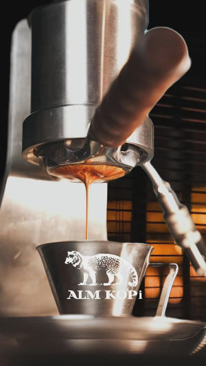 Aleman Sniper espressomaskin med manuell spak | Precision Tower i rustfritt stål