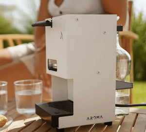 Aroma E.GO – Bærbar italiensk espressomaskin for pods - Barista og Espresso