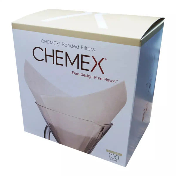 Chemex pappersfilter kvadratiska 100 pack - Barista och Espresso