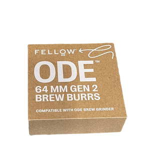 Pakke med nye maleverk til elektrisk kaffekvern fra Fellow, del av EspressoGear og Utstyr, alt om kaffe.