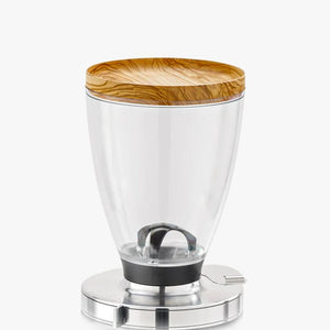 Trälock för Mahlkönig kvarn-Trälock till bönbehållare-Wiedemann Manufuktur-E65S/E65S GBW-Oliv-Barista och Espresso